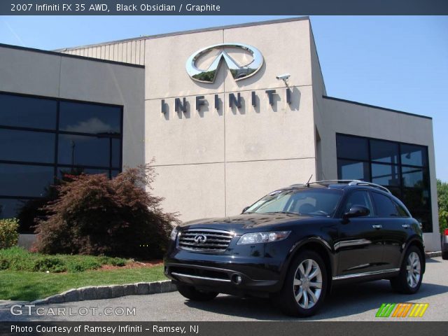 2007 Infiniti FX 35 AWD in Black Obsidian