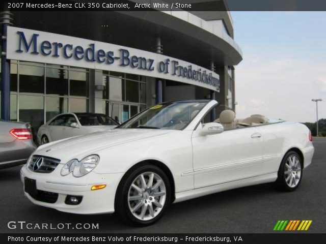 2007 Mercedes-Benz CLK 350 Cabriolet in Arctic White