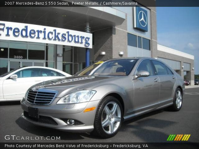 2007 Mercedes-Benz S 550 Sedan in Pewter Metallic