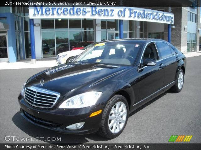 2007 Mercedes-Benz S 550 Sedan in Black