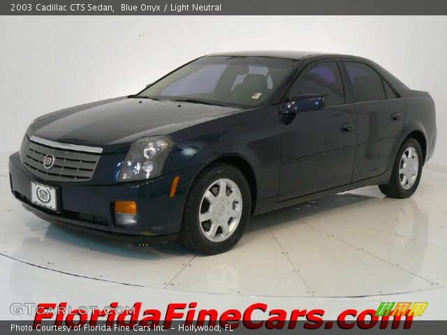 2003 Cadillac CTS Sedan in Blue Onyx