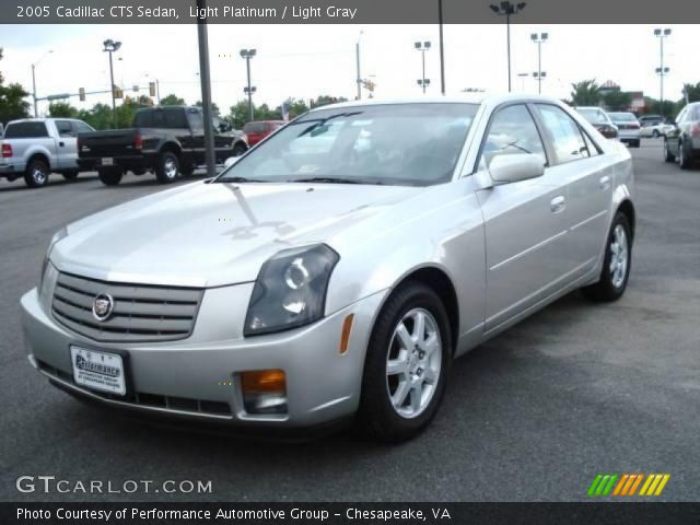 2005 Cadillac CTS Sedan in Light Platinum
