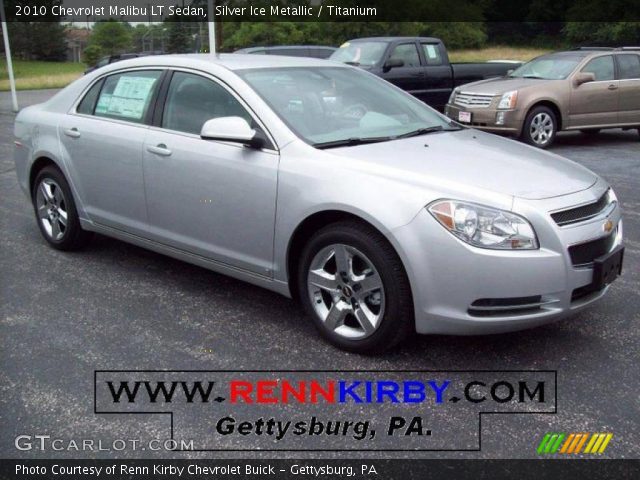 2010 Chevrolet Malibu LT Sedan in Silver Ice Metallic