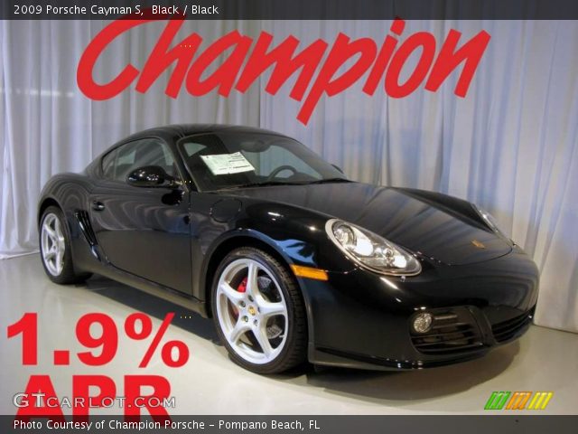 2009 Porsche Cayman S in Black