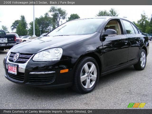 2008 Volkswagen Jetta S Sedan in Black