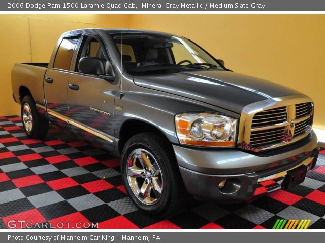 2006 Dodge Ram 1500 Laramie Quad Cab in Mineral Gray Metallic