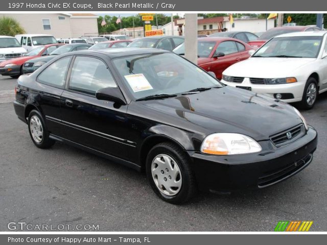 1997 Honda Civic EX Coupe in Black Pearl Metallic