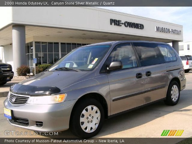 2000 Honda Odyssey LX in Canyon Stone Silver Metallic