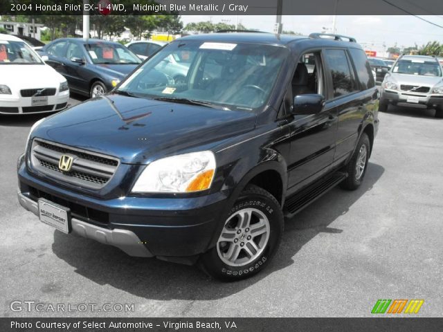 2004 Honda Pilot EX-L 4WD in Midnight Blue Metallic