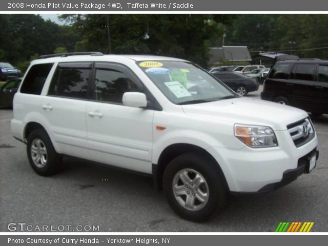 2008 Honda Pilot Value Package 4WD in Taffeta White