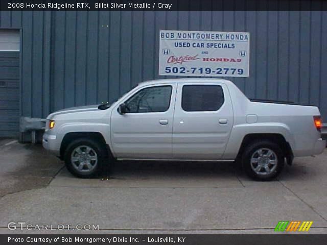 2008 Honda Ridgeline RTX in Billet Silver Metallic