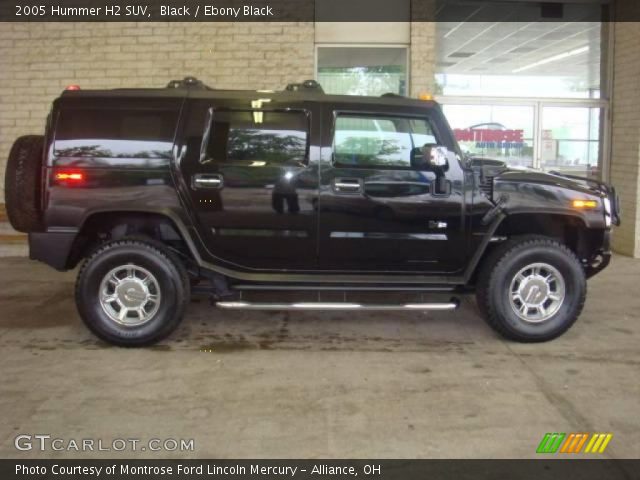 2005 Hummer H2 SUV in Black