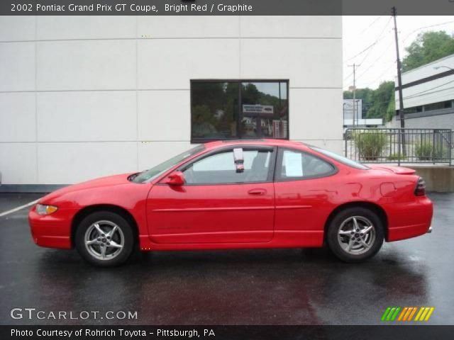 2002 Pontiac Grand Prix GT Coupe in Bright Red