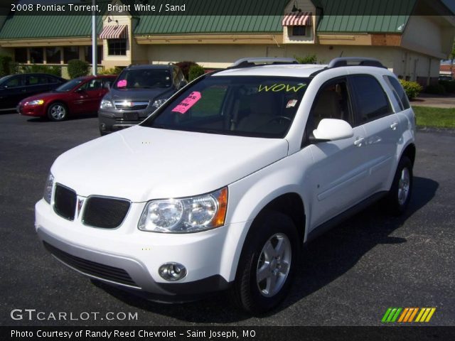 2008 Pontiac Torrent  in Bright White