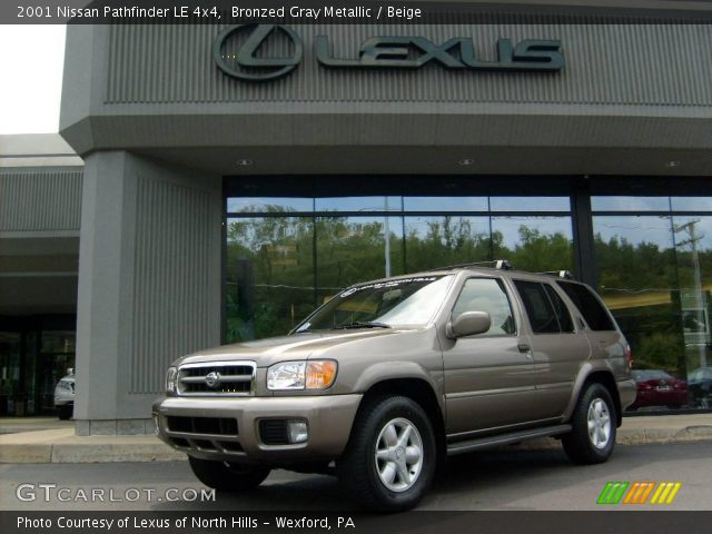 2001 Nissan Pathfinder LE 4x4 in Bronzed Gray Metallic
