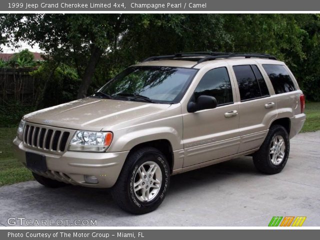 1999 Jeep Grand Cherokee Limited 4x4 in Champagne Pearl