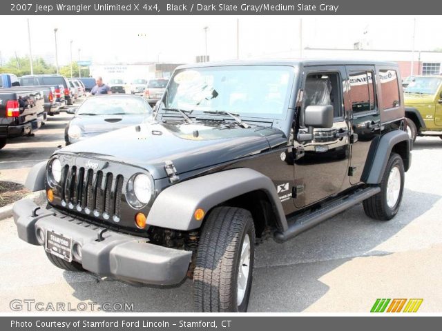 2007 Jeep Wrangler Unlimited X 4x4 in Black