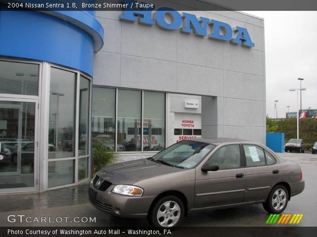 2004 Nissan Sentra 1.8 in Bronze Shimmer