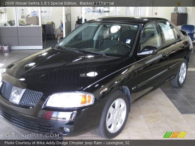 2006 Nissan Sentra 1.8 S Special Edition in Blackout