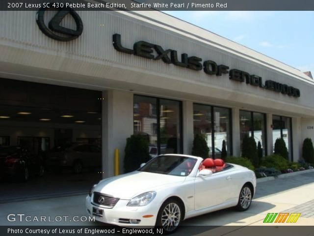 2007 Lexus SC 430 Pebble Beach Edition in Starfire White Pearl