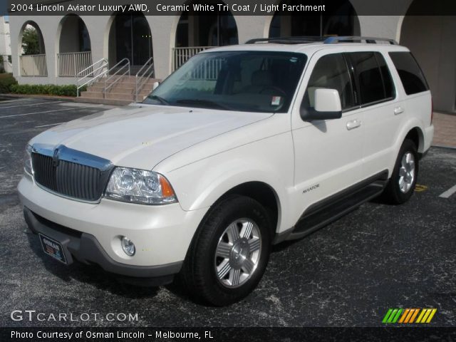 2004 Lincoln Aviator Luxury AWD in Ceramic White Tri Coat