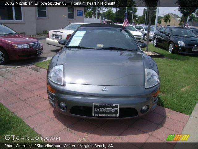 2003 Mitsubishi Eclipse Spyder GS in Titanium Pearl