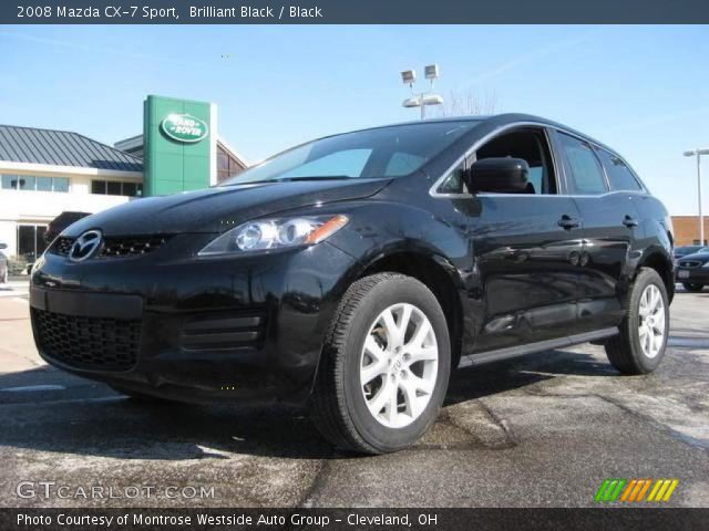 2008 Mazda CX-7 Sport in Brilliant Black
