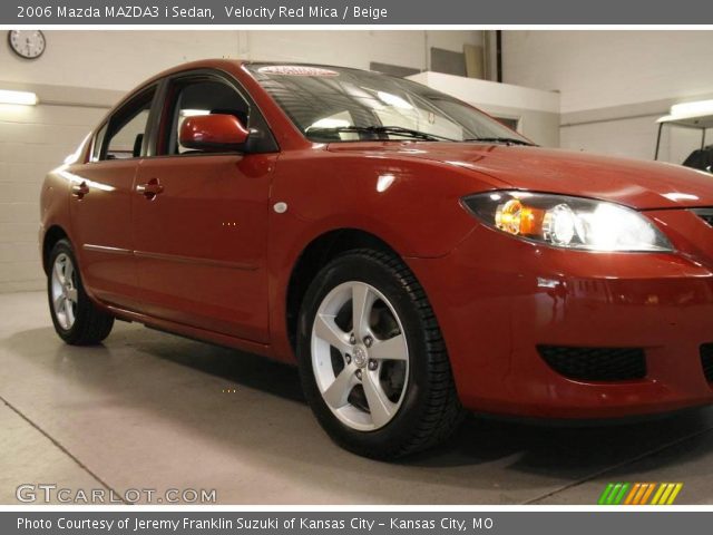 2006 Mazda MAZDA3 i Sedan in Velocity Red Mica