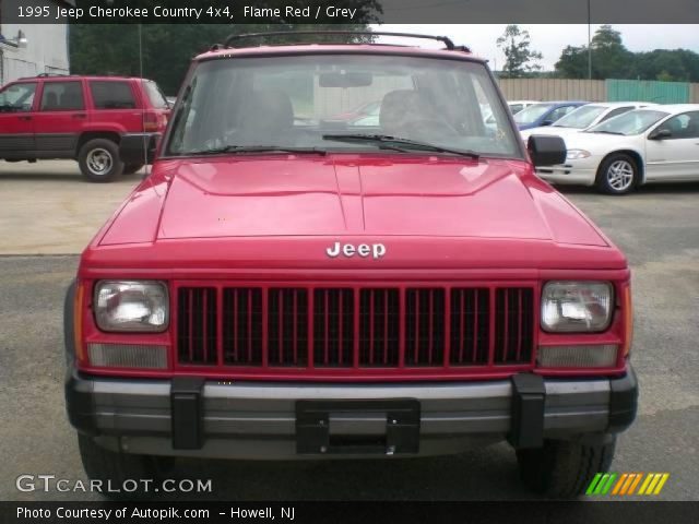 1995 Jeep Cherokee Country 4x4 in Flame Red