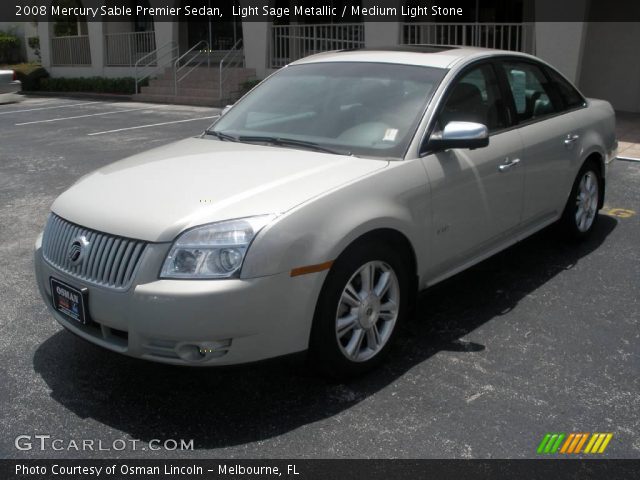 2008 Mercury Sable Premier Sedan in Light Sage Metallic