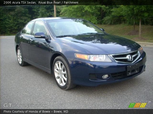 2006 Acura TSX Sedan in Royal Blue Pearl