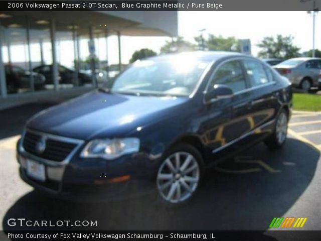 2006 Volkswagen Passat 2.0T Sedan in Blue Graphite Metallic