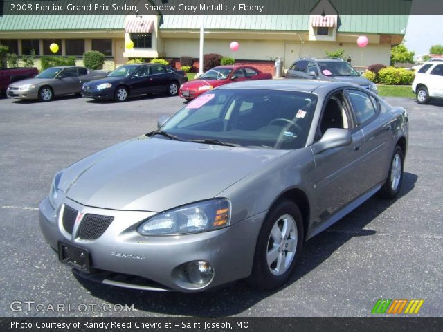 2008 Pontiac Grand Prix Sedan in Shadow Gray Metallic
