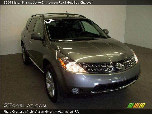 2006 Nissan Murano SL AWD in Platinum Pearl Metallic