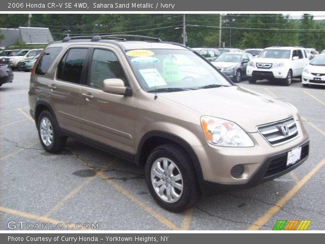 2006 Honda CR-V SE 4WD in Sahara Sand Metallic