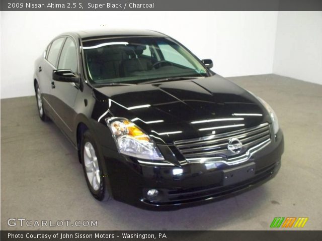 2009 Nissan Altima 2.5 S in Super Black