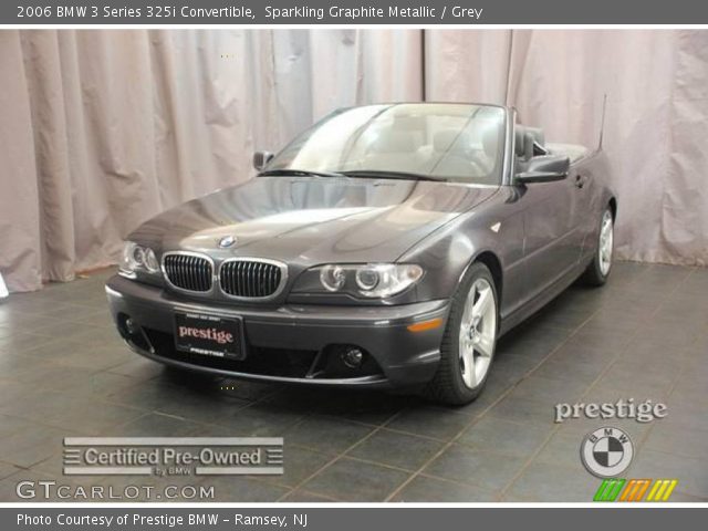 2006 BMW 3 Series 325i Convertible in Sparkling Graphite Metallic