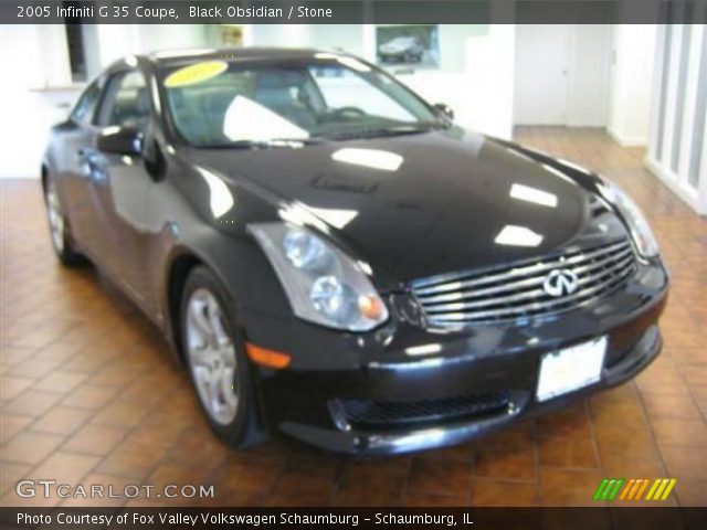 2005 Infiniti G 35 Coupe in Black Obsidian