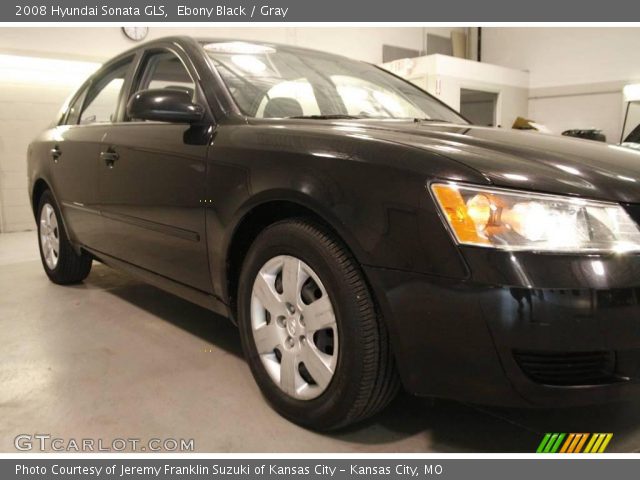 2008 Hyundai Sonata GLS in Ebony Black