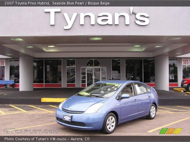 2007 Toyota Prius Hybrid in Seaside Blue Pearl