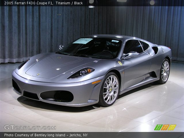 2005 Ferrari F430 Coupe F1 in Titanium