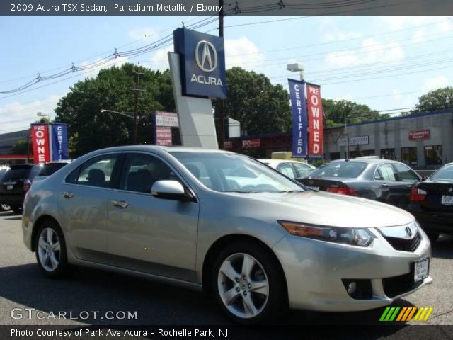 2009 Acura TSX Sedan in Palladium Metallic