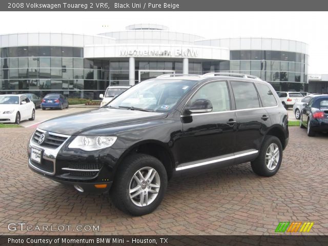 2008 Volkswagen Touareg 2 VR6 in Black Uni