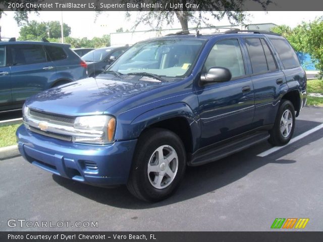 2006 Chevrolet TrailBlazer LS in Superior Blue Metallic