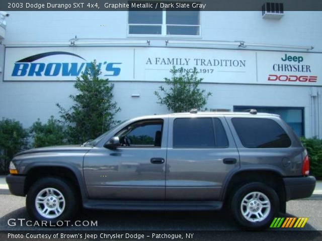 2003 Dodge Durango SXT 4x4 in Graphite Metallic