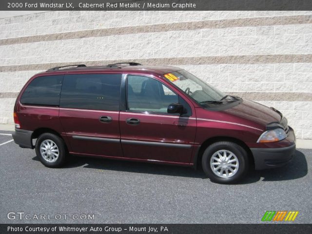 2000 Ford Windstar LX in Cabernet Red Metallic