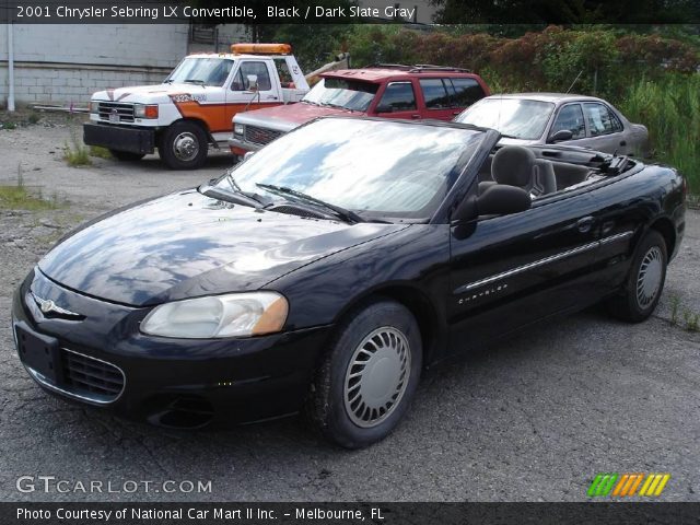 2001 Chrysler Sebring LX Convertible in Black