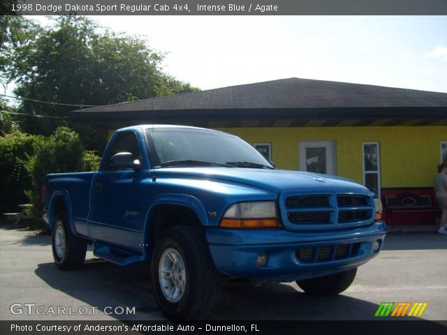 1998 Dodge Dakota Sport Regular Cab 4x4 in Intense Blue