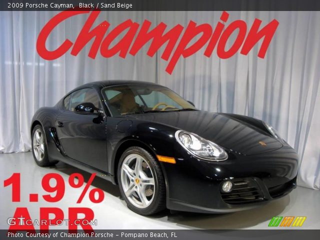 2009 Porsche Cayman  in Black