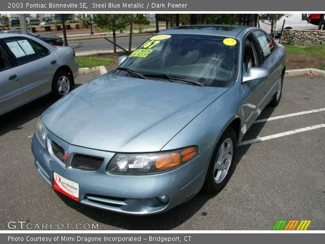 2003 Pontiac Bonneville SE in Steel Blue Metallic